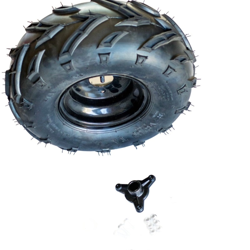 Rear Passenger Side Tire Assembly – 2 Seat Go Kart (EV)