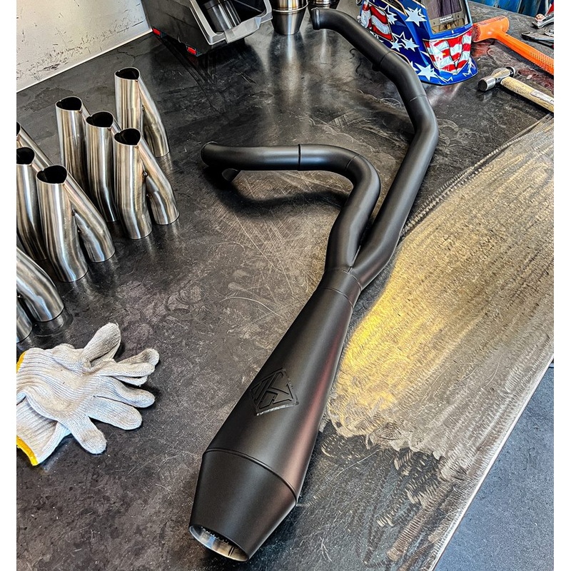 SP Concepts Big Bore Exhaust M8 Softail 2018-Present (black)