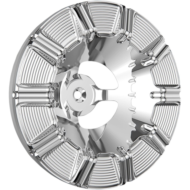 10-Gauge Velocity Air Cleaner Cover, Chrome