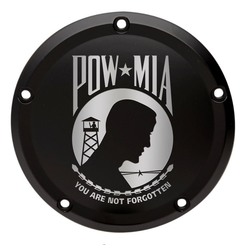 Harley Derby Cover “POW MIA”