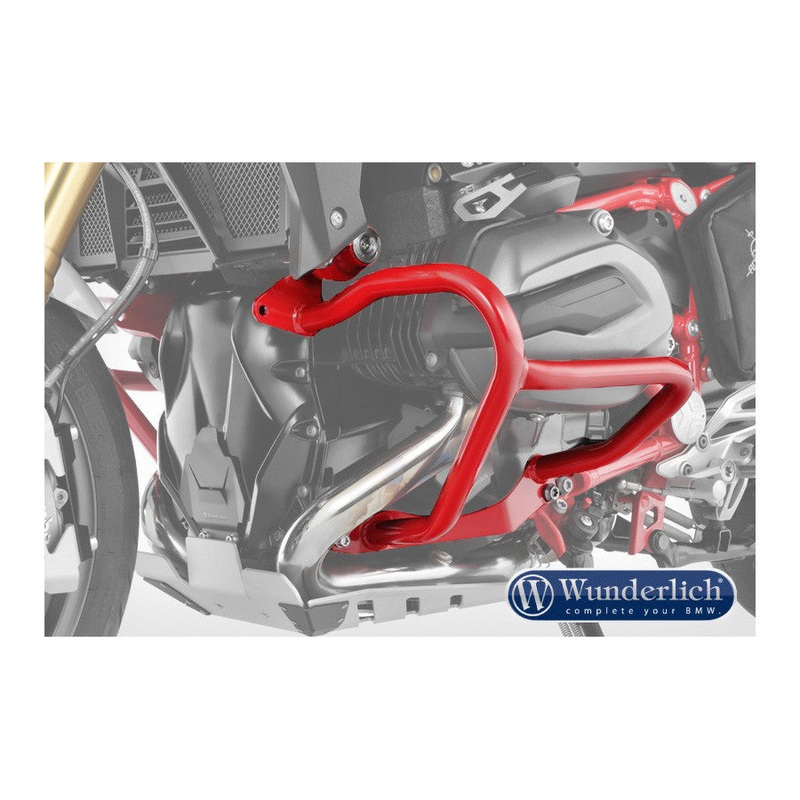 BMW R1200GS Protection – Engine Crash Bars (Red)