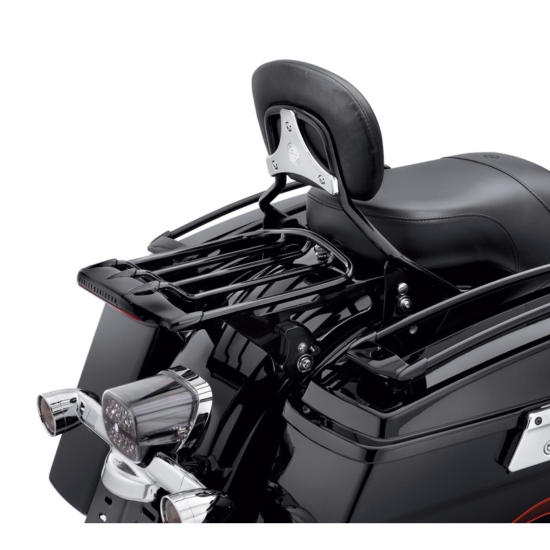 Harley Davidson 50300008A Air Wing H-D Detachables Two-Up Luggage Rack AIR WING LUGGAGE RACK, FLT/BLK