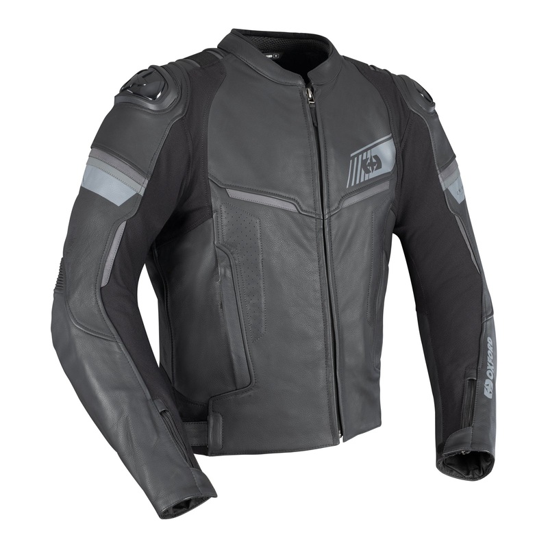 Oxford Cypher 1.0 Leather MS Jacket – Stealth Black