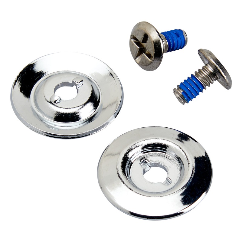 Helmet Hardware Kit – SS Screw / Chrome Baseplate