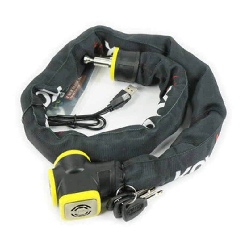 Kovix Hexagon Hardened Chain Alarmed Lock 10mm x 150mm