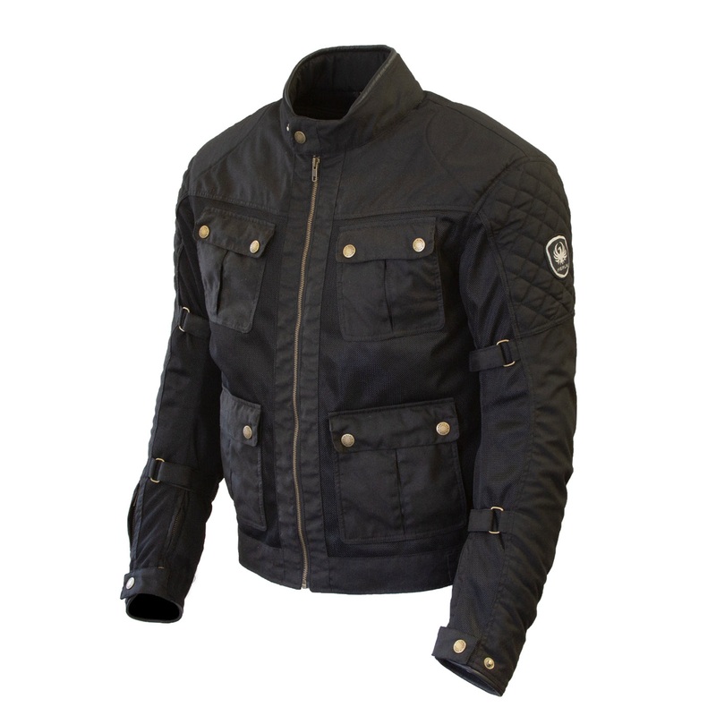 Merlin Chigwell Utility Cotec Textile Jacket Black