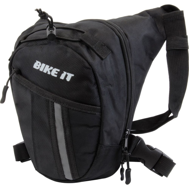 Bike It Motorcycle Large Thigh Expedition Pouch – 25 x 23 x 10cm