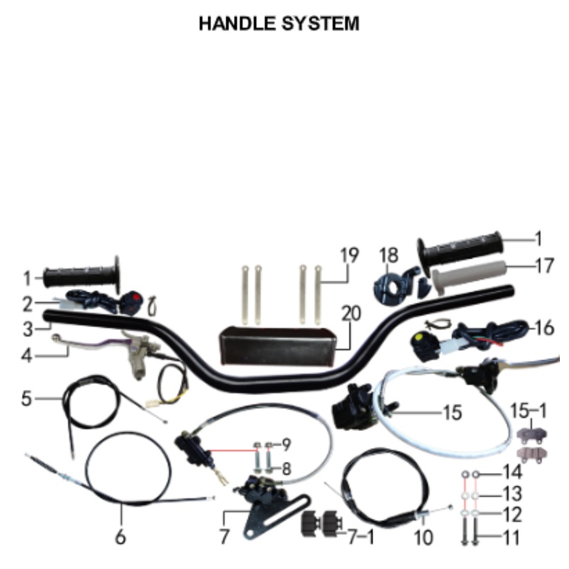 Spacer – 150DH & 230DH Gas Dirt Bike