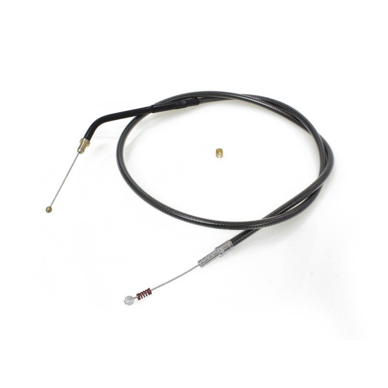 36in. Idle Cable – Black Pearl. Fits Sportster 2007-2021.