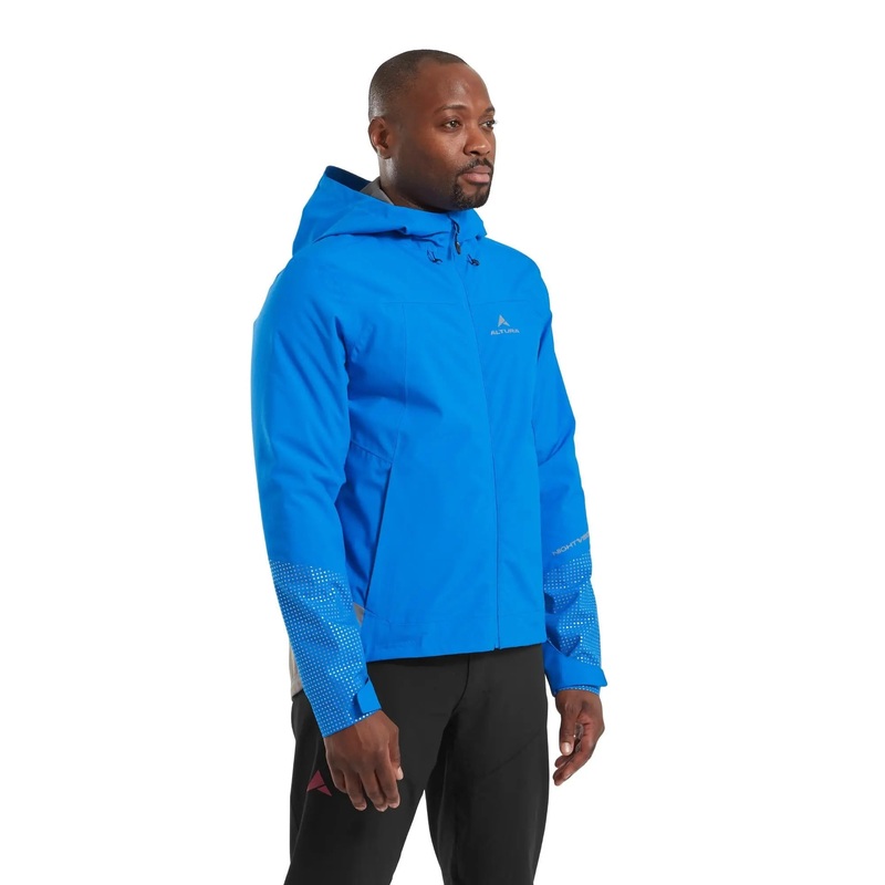 Altura Night Vision Typhoon Insulated Cycle Jacket Electric Blue