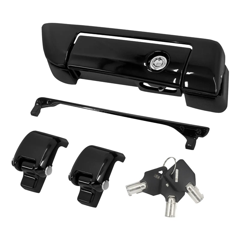 Motorcycle Tour Pack Trunk Hinges Latch Lid Lock Keys Set for Harley Touring ’14-Up
