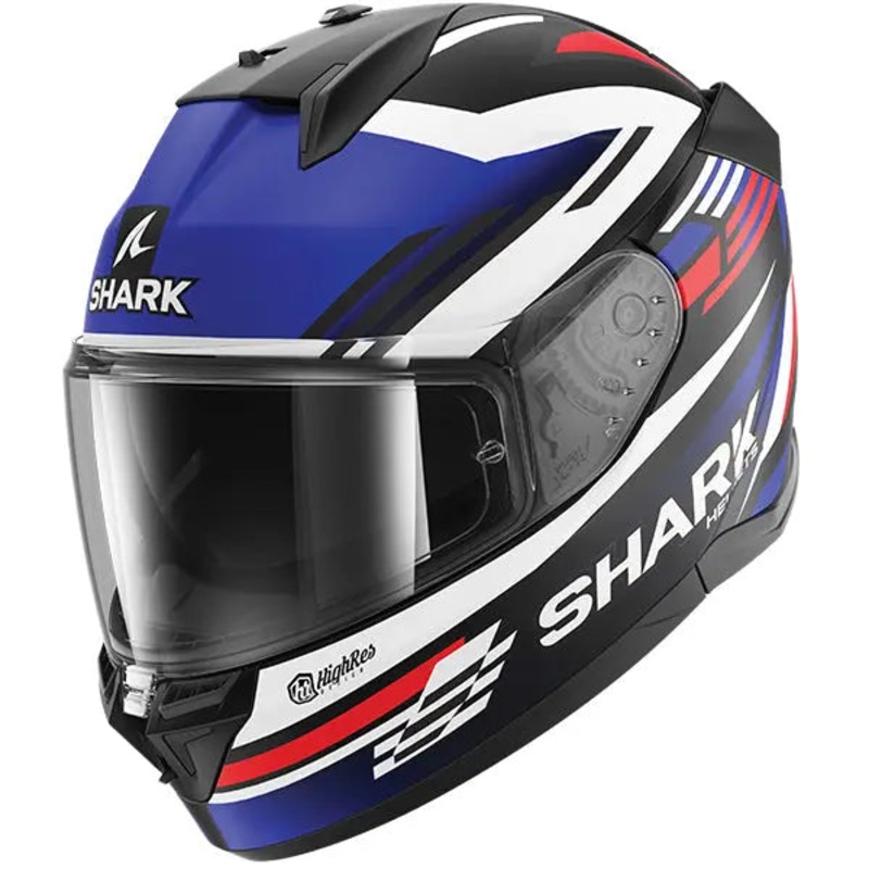 Shark D-Skwal 3 Firstlap Helmet Matt Black / Blue / Red
