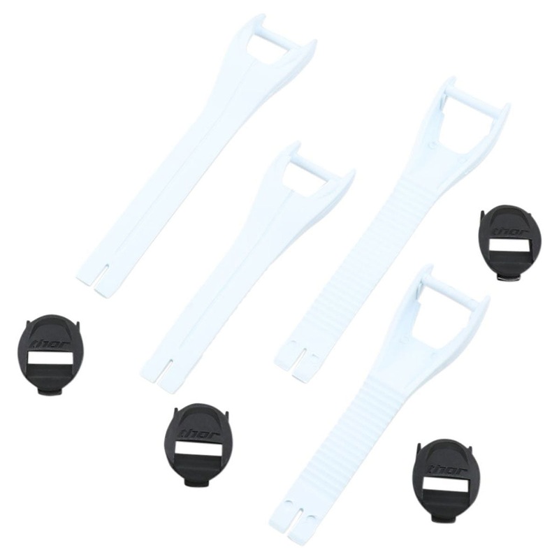 Thor Replacement Strap Kit White For Blitz XP Boots
