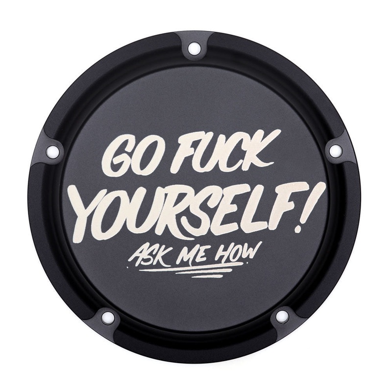 “GFY” Derby Cover – Twin Cam