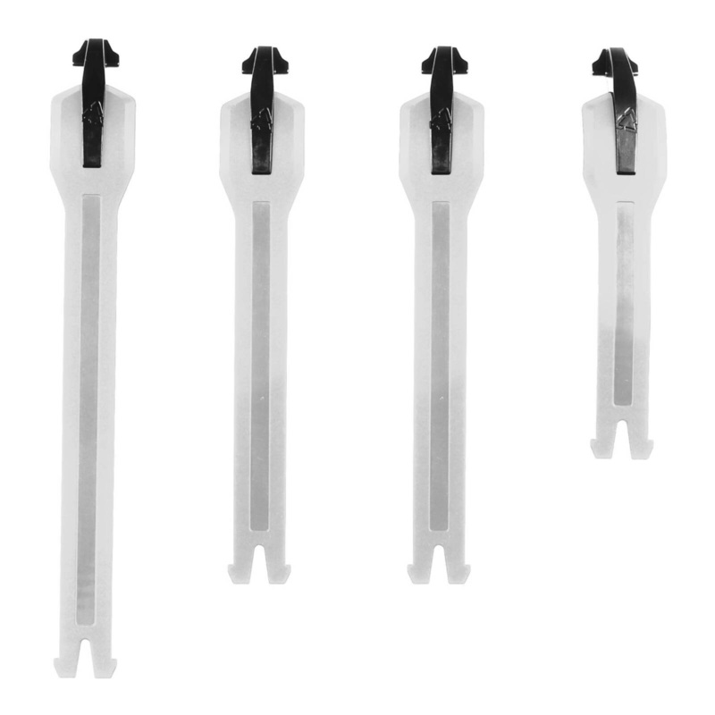 Leatt Strap Kit 4.5 White – 4 Pieces