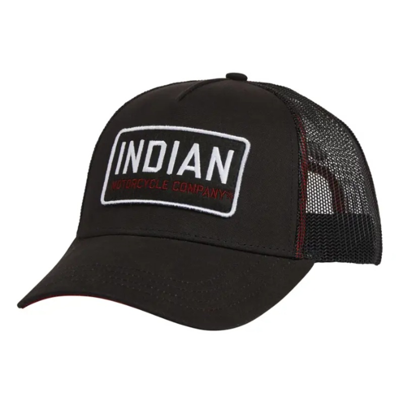 Block Logo Patch Cap, Black