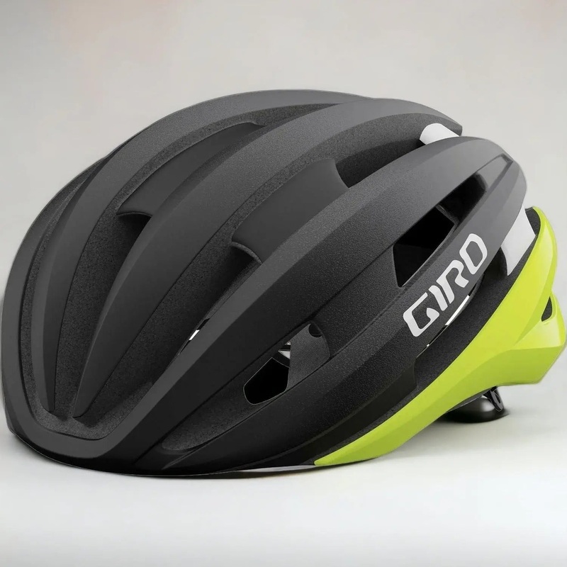 Giro Synthe MIPS 2 Road Helmet Matt Black / Highlight Yellow