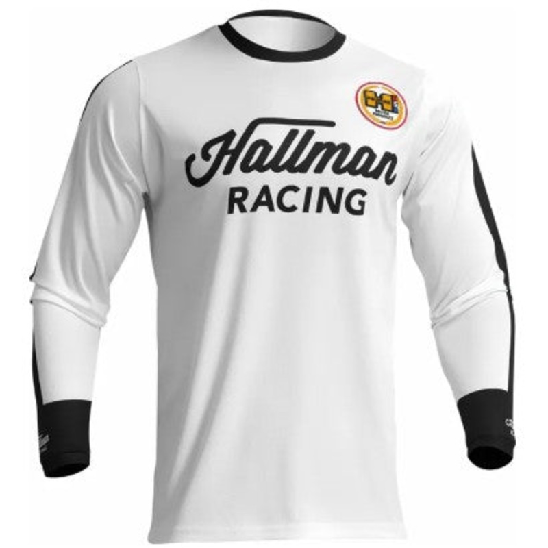 Thor Hallman Differ Roosted Jersey White / Black