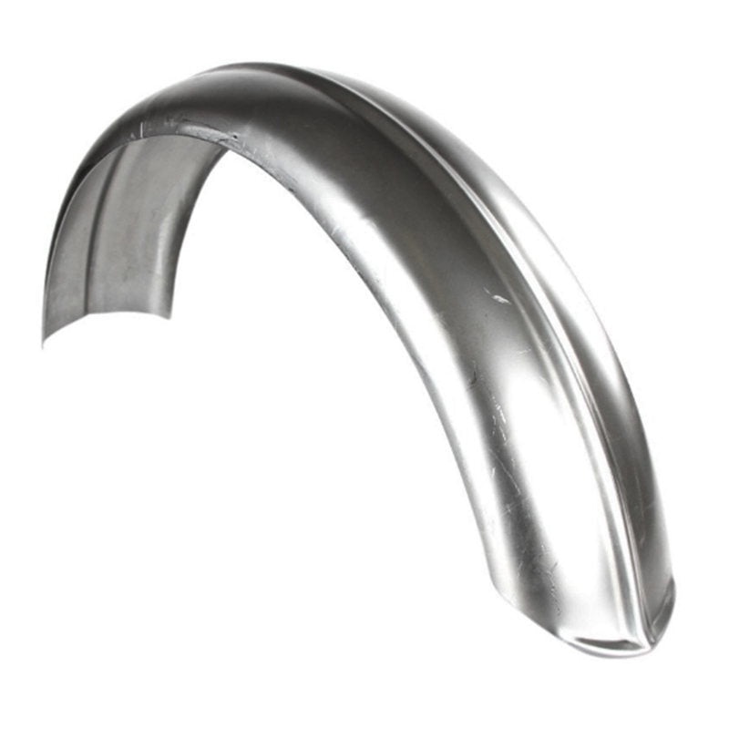 6″ Wide Raw Steel Ribbed Bobber Fender