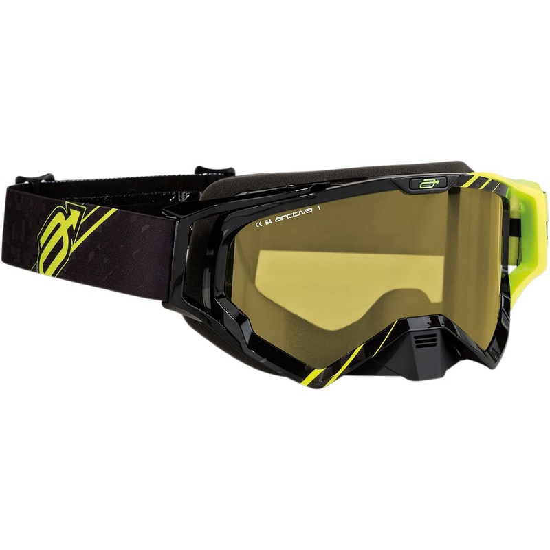 Arctiva Vibe Goggles Black / Fluorescent Yellow