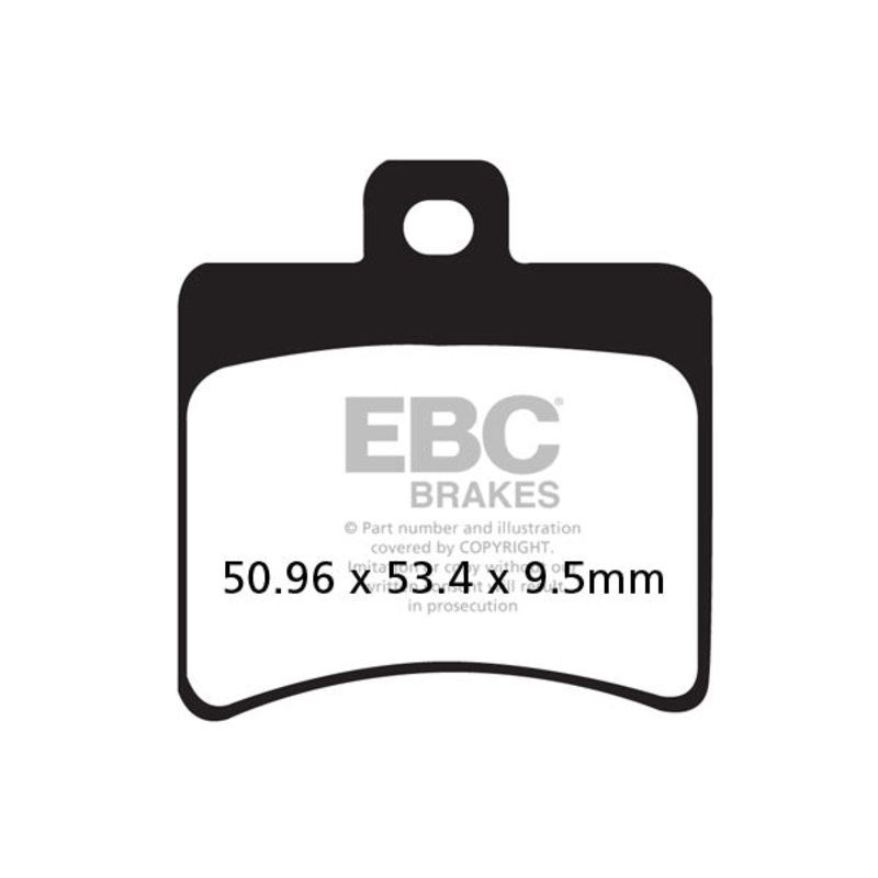Brakes – FA298 Organic – EBC (Rear)