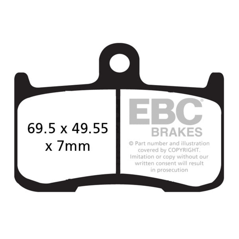 Brakes – FA347HH Fully Sintered- EBC