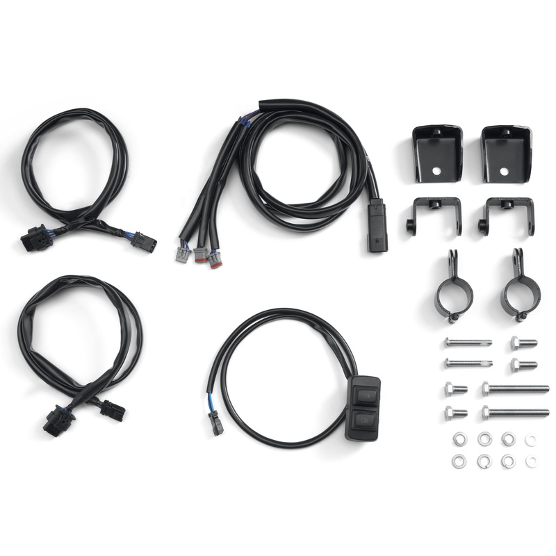 Harley Davidson 68000342 Auxiliary Light Installation Kit KIT,LTG,INSTALLATION,AUX LAMP