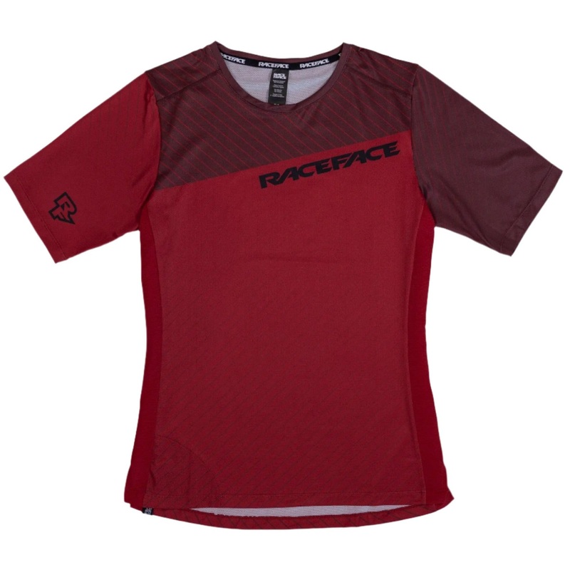 Race Face Indy Short Sleeve Cycle Jersey Dark Red