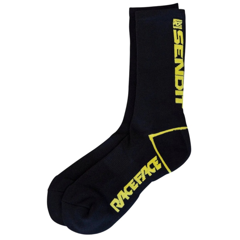 Race Face Send It Cycle Socks Black