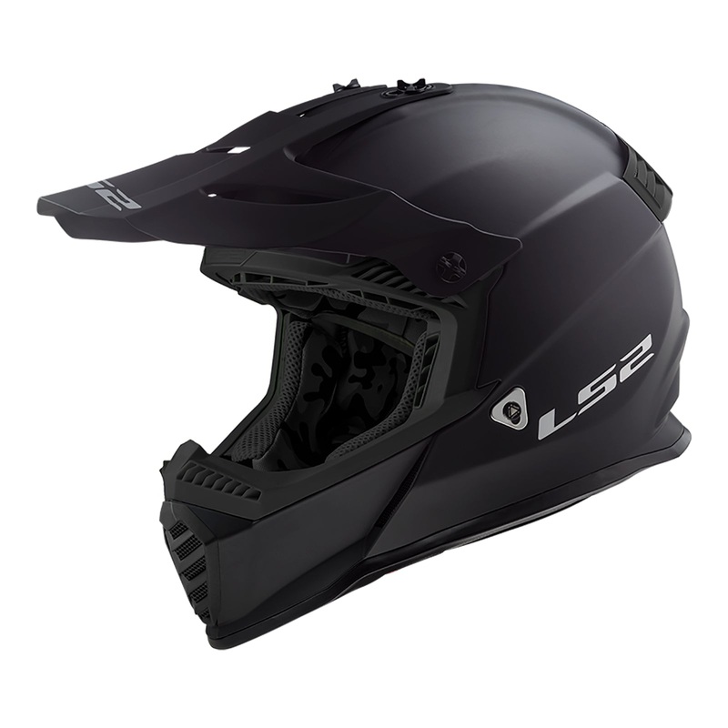LS2 MX437 Fast Evo Helmet – Matte Black