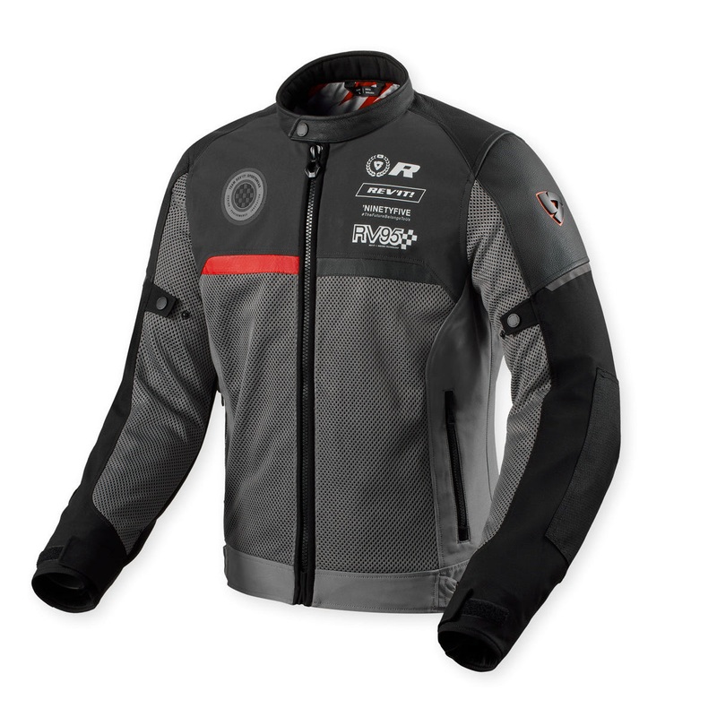 Revit Swiftblade Textile Jacket Black / Red
