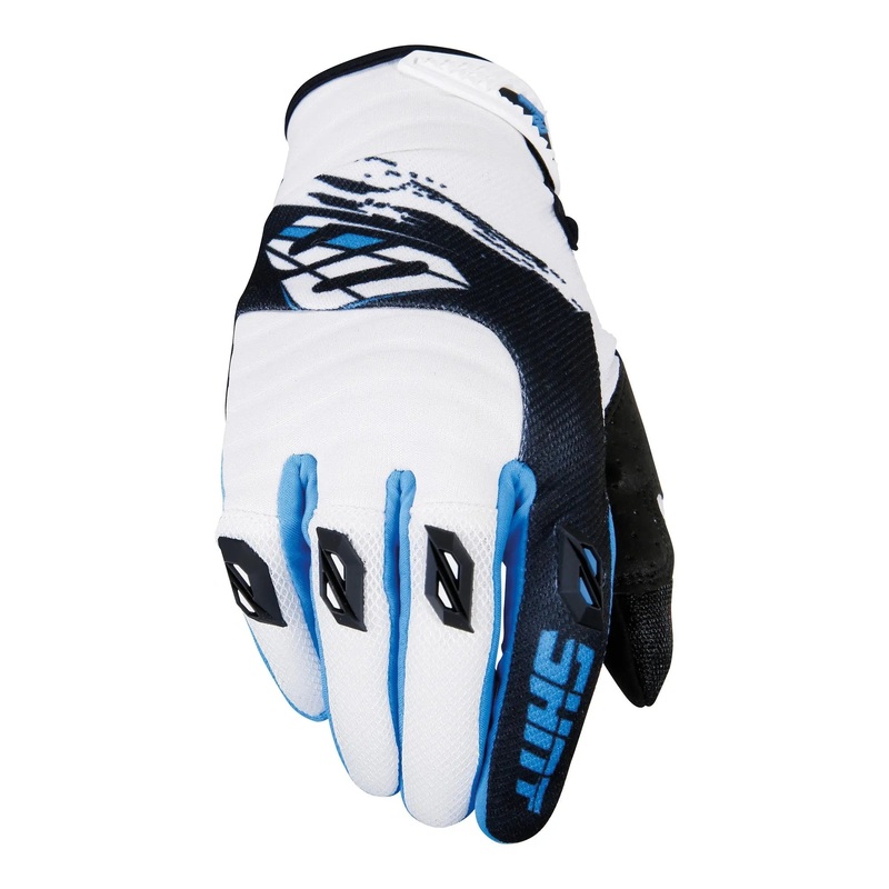 Shot Contact Gloves Fast Blue