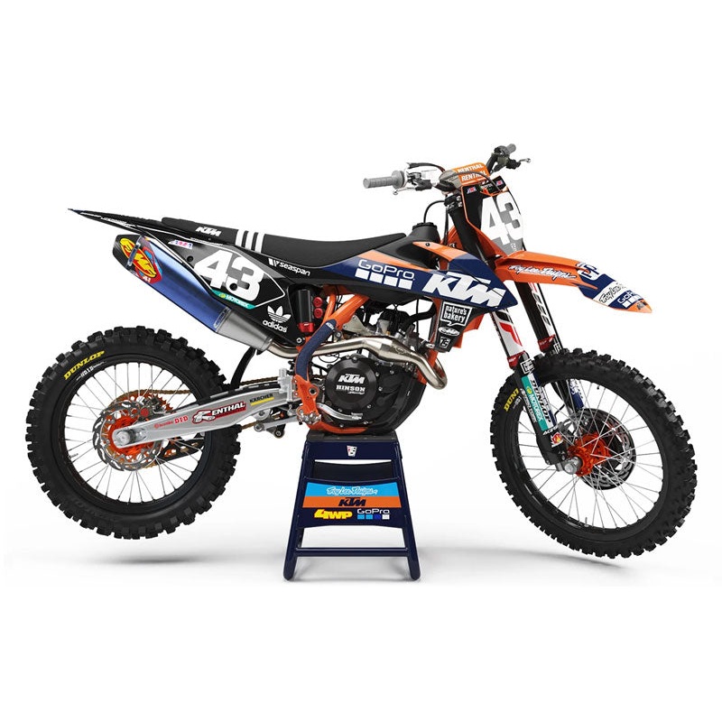 Throttle Syndicate – TLD KTM Washougal Team Graphic Kit (Back In Black)