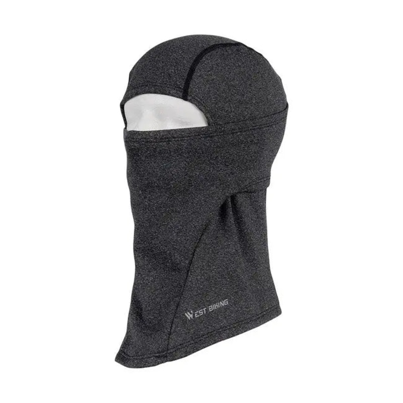 Army Surplus Balaclava 1-Hole Stretch Tunnel Melange Grey