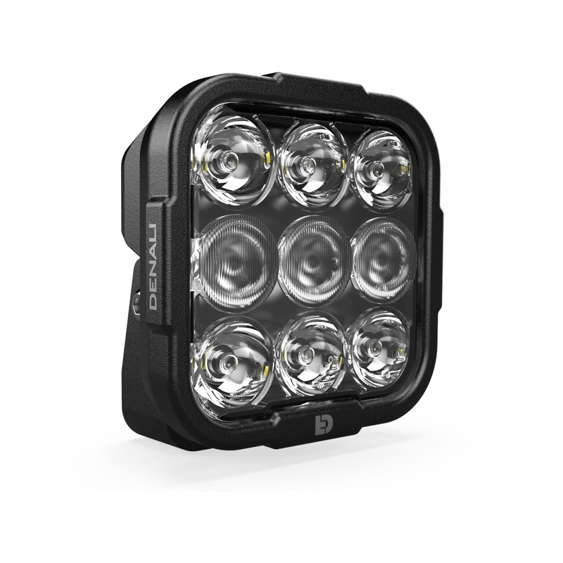 Denali DL9 Driving Light – DataDim Technology, 9-LED, Elliptical Hybrid Beam