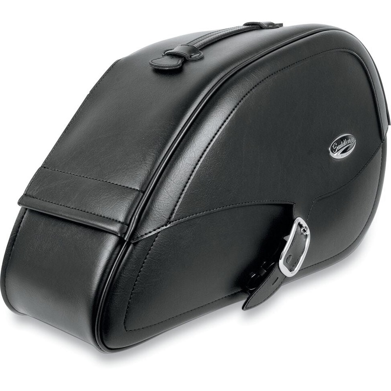 Saddlemen Rigid-Mount Specific Fit Teardrop Saddlebags Black For Harley Davidson XL 1200 C 1996-1998