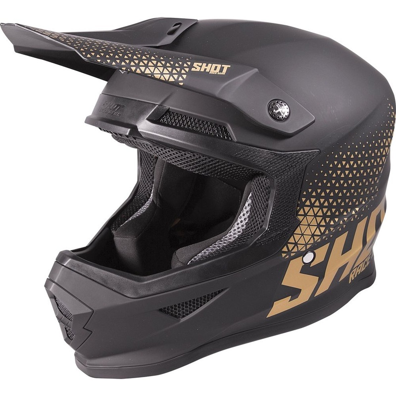 Shot Furious MX Raw Black / Matt Gold