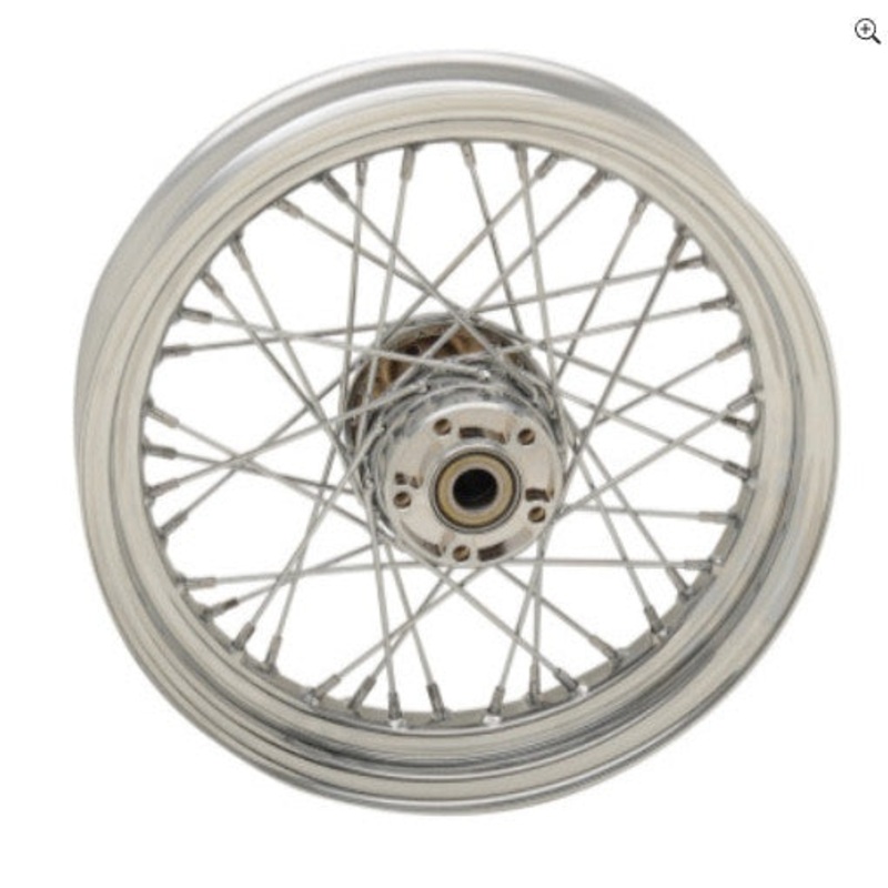16″ x 3.00″ Chrome Spoke Rear Wheel – Sportster 2008-2022