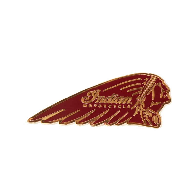 Logo Pin, Red