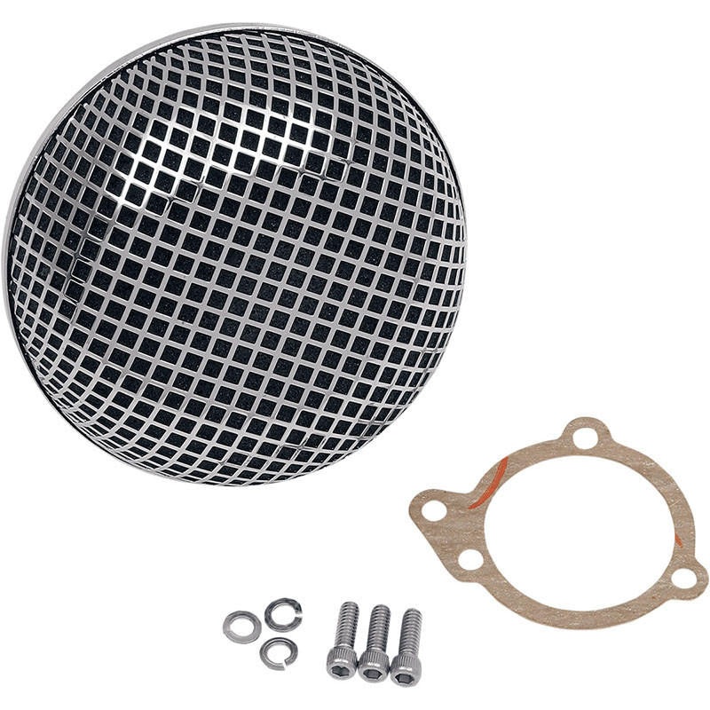 Retro Mesh Air Cleaner – CV/Delphi – 1988-2017 – Chrome