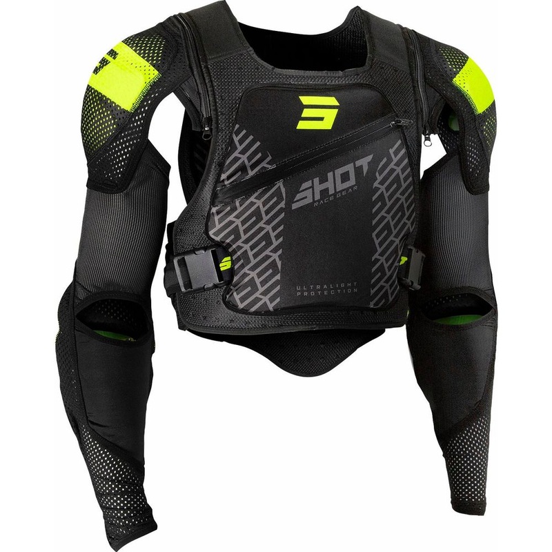 Shot Ultralight Jacket 2.0 MX Body Armour Black