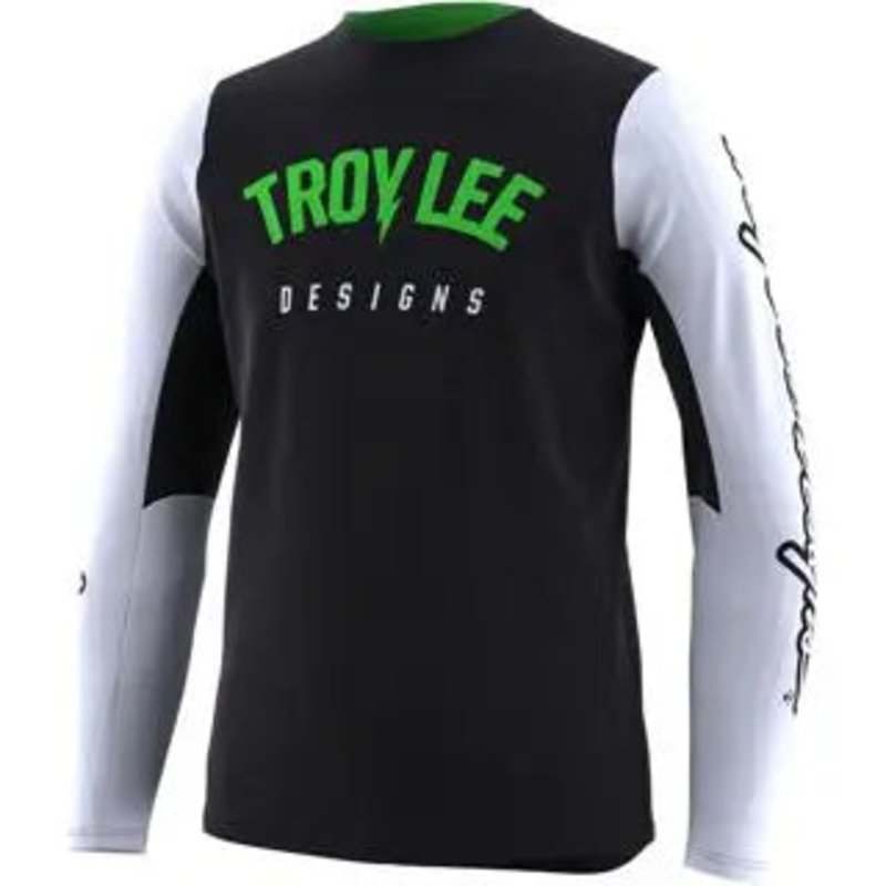 Troy Lee Designs GP Pro Boltz Youth Motocross Jersey Black / White