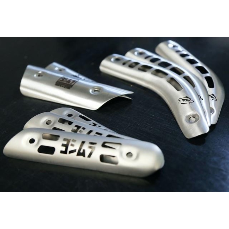 1.5” Heatshield,  2 Hole