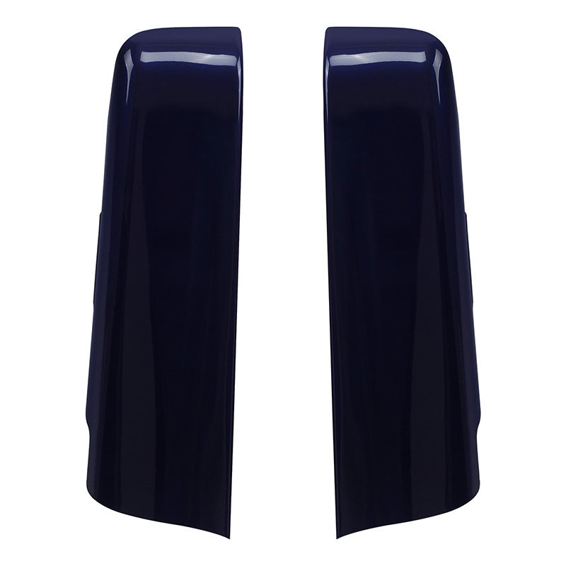 HR3 Zephyr Blue / Black Sunglo Saddlebag Filler Strips For Harley Touring Models 14-24