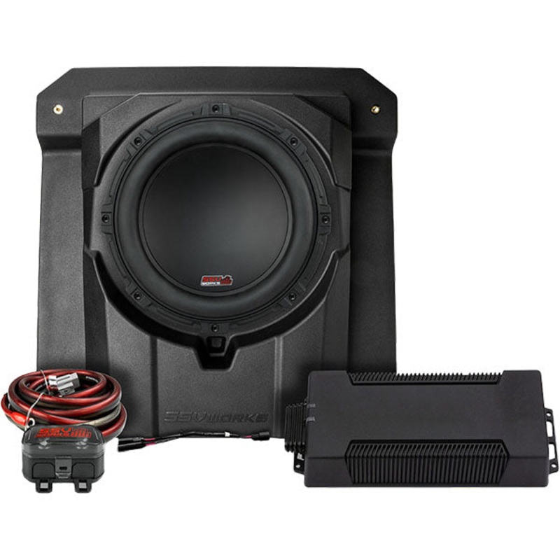 SSV Works – Under Seat 10″ Subwoofer w/ Amp (Can Am)