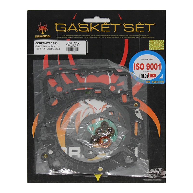 Whites Gasket Set – Top KTM 450-F ’14- Electric start