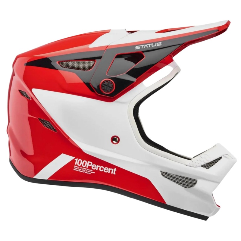 100% Status Youth Cycle Helmet 2021 Hellfire