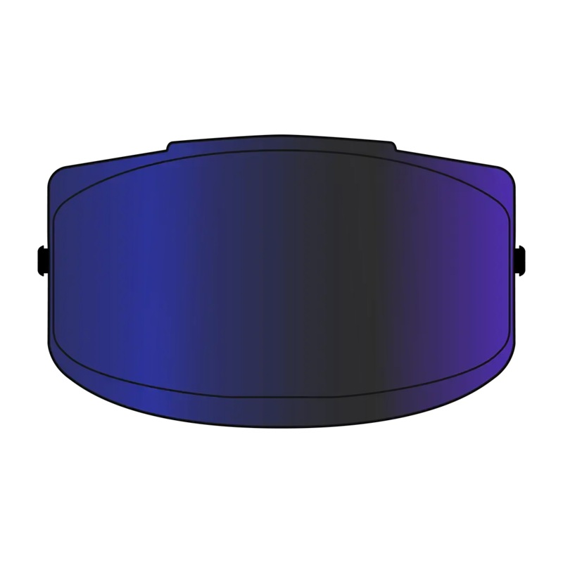 Airoh GP-800 Helmet Visor Mirror Blue
