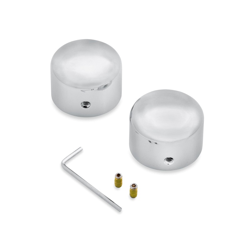 Harley Davidson 43062-04 Front Axle Nut Covers KIT, COVER, AXLE NUT