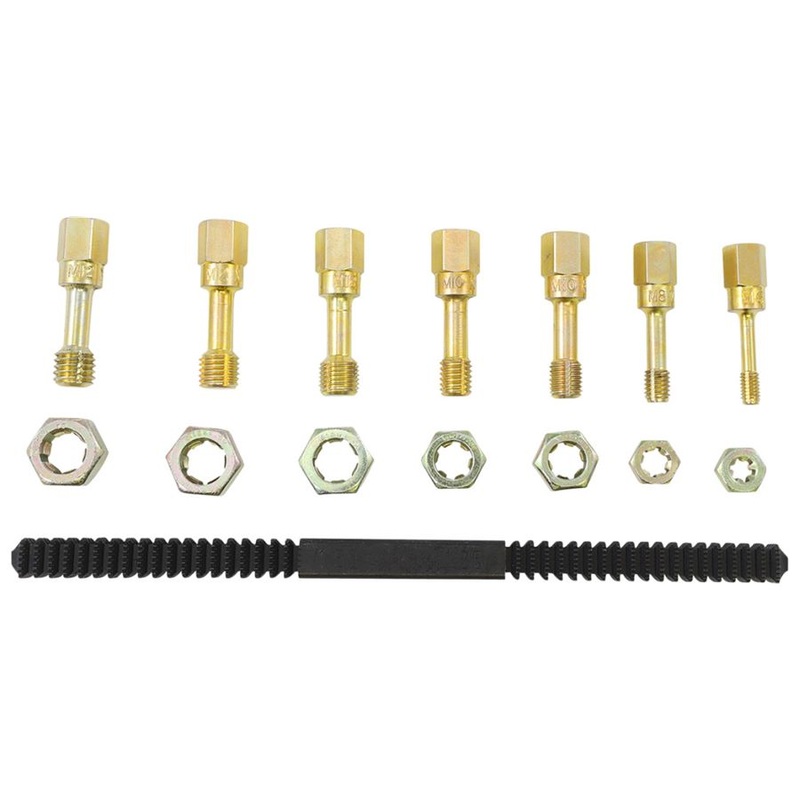 Metric Thread Chaser/Restorer Kit – 15 Piece
